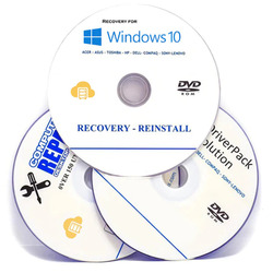 Wiederherstellung Neuinstallation DVD Bundle für Windows 10 Professional Home Repair Disk