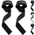 Zughilfen Krafttraining Fitness Straps Griffhilfe Bänder Bodybuilding Zugband