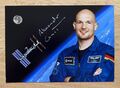 Alexander Gerst AK Raumfahrer Autogrammkarte original handsigniert