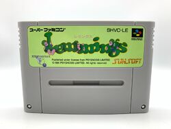 Lemmings (Super Nintendo) SNES Spiel JAPAN Import [Zustand Gut]