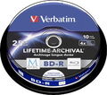 30 Verbatim Rohlinge M-Disc Blu-ray BD-R full printable 25GB 4x Spindel