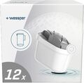 12x Wessper PROTECT Filterkartuschen - kompatibel mit Brita Maxtra+ Britta