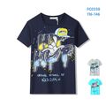 Kinder Jungen T-Shirt Shirt Kurzarm Sommer Baumwollemischung 116 -146  0338