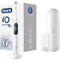 Oral-B elektrische Zahnbürste iO Series 8N White Alabaster Magnet-Technologie