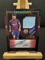 Lionel Messi Patch Auto 04/22 Obsidian 19/20 FC Barcelona 