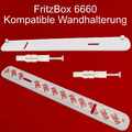 FritzBox Wandhalterung kompatibel für FritzBox 6660 easy kleben oder schrauben