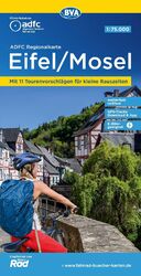 ADFC-Regionalkarte Eifel/ Mosel, 1:75.000, mit Tagestourenvorschlägen, reiß-...