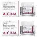 Alcina Sensitive Gesichtscreme Light 2x 50ml Set