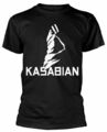 Offizielles schwarzes Herren-T-Shirt Kasabian Ultraface Kasabian Classic