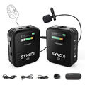 SYNCO G2A1 2.4GHz Lavalier Microphone Wireless Microphone System for DSLR Camera