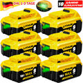 6X Für DeWALT Akku DCB184-XJ 18V 9,0/8,0Ah XR DCB184 DCB208 DCB206 DCB200 Li-Ion