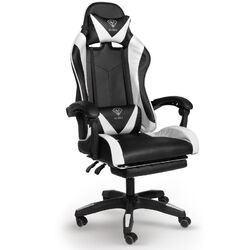 Gaming Stuhl, Home Office Chair Racing Chefsessel Bürostuhl Sportsitz Büro Stuhl✔️5 Farben ✔️ Fußstütze ✔️Relaxposition ✔️Lederoptik