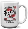 XL Tasse Papa Geschenk Vatertag Vater Geburtstag Kaffeetasse Mann Weihnachten