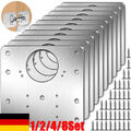 8 X Edelstahl Scharnier Reparaturplatte Für Möbel Schrank Reparaturset Werkzeuge