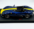 1/18 BBR Models Ferrari Monza SP2 Blue TDF