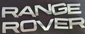 Range Rover Motorhaube/Stiefel Emblem Abzeichen - silber