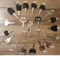 ✅ Baumaschinenschlüssel ✅ Bagger Minibagger Radlader Stapler Zünd Schlüssel