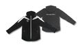 MERCEDES Herren Softshell Jacke Outdoor Jacket abnehmbare Kapuze schwarz Gr.S-XL