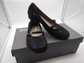 Gabor - Damen Pumps Halbschuh Leder schwarz  Gr. 38