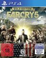 PS4 / Sony Playstation 4 - Far Cry 5: Gold Edition DE mit OVP sehr guter Zustand