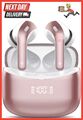 Kabellose Bluetooth Kopfhörer roségold neu lange Akkulaufzeit/Spielzeit 2024 