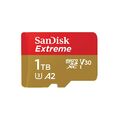 1TB SanDisk Extreme Plus A2 U3 Micro SD-Karte Card - Kaum Genutzt - Wie Neu