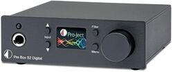 Pro-Ject Pre Box S2 Digital Digitaler Vorverstärker MQA Roon tested Schwarz