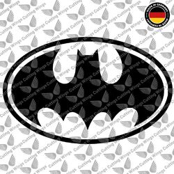 Batman Logo Aufkleber Auto/Fenster/Tür/CaseModding/WandTattoo