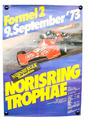 Plakat Formel 2 Rennen Norisring 1973 Hans Joachim Stuck Poster Nürnberg BMW