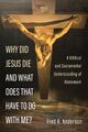 Fred R Anderson Why Did Jesus Die and What Does  (Gebundene Ausgabe) (US IMPORT)