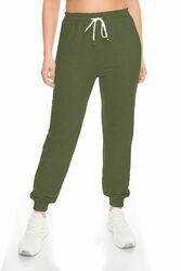 Damen Regular Sport-Hose Jogging-Hose Fitness-Hose Baumwolle Trainingshose 1806 