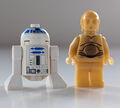 LEGO Star Wars Minifiguren aus dem Set 7106 Star Wars Droid Escape R2D2 und C3PO