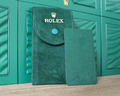 Rolex Travel Case Pouch Service Etui Reiseetui Reisebox Uhrenetui 100% Original