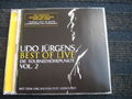 2CD  UDO JÜRGENS  Best of LIVE  Die Tourneehöhepunkte  Vol. 2  Neuwertig  