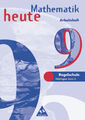 Mathematik heute - Ausgabe 1997 Regelschule Thüringen: Arbeitsheft 9, Heinz ...