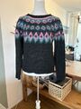 Noisy May Norweger Pullover M cooles Muster 