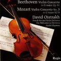 Beethoven: Violinkonzert; Mozart: Violinkonzert Nr. 3,, Audio-CD, neu, KOSTENLOS