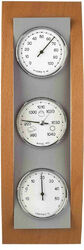 TFA 20.1082 Domatic Wetterstation analog Barometer Thermometer Hygrometer Buche