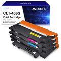 4x XXL Toner für Samsung CLT-406S Xpress C410W C460W CLP-360 CLP-365 CLX-3305...