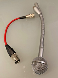 Sennheiser Vintage Mikrofon MD408N Schwanenhals Niere getestet