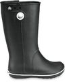 Crocs Crocband Jaunt Boot Damen Schuhe Stiefel Gummistiefel Regenstiefel (Black)