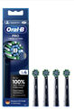 Oral-B CrossAction Black Edition 4  Pack Aufsteckbürsten mit CleanMaximiser 100%