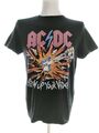 AC/DC  Größe M Schwarz Herren T-Shirt Baumwolle 100% Kurzarm