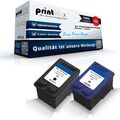 2x Alternative Tintenpatronen für HP 56+57 Drucker Patronen XL-Easy Print Serie