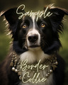 Darling Dogs digitale KI herunterladbare Kunst zum Drucken Border Collie Hundeliebhaber Geschenk