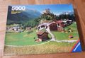Ravensburger altes Puzzle 5000 Teile ~ Schloß Tarasp - Engadin - RAR 1980 retro