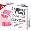 ANABOX Compact 7 Tage Wochendosierer pink/weiss 1 St oh