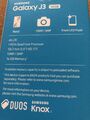 Samsung Galaxy J3 2017 - 16GB - Schwarz (Ohne Simlock) (Dual SIM)