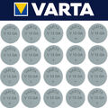 20 Stück Varta Batterie V13GA 13GA AG13 LR44 V76PX LR44 Knopfzelle 