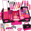  🎀 Kinderschminke Set 45PC Schminkkoffer Make up Schminkset Spielzeug Geschenke